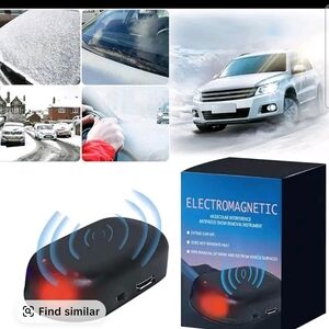 Electromagnetic Car Ice Remover - Black